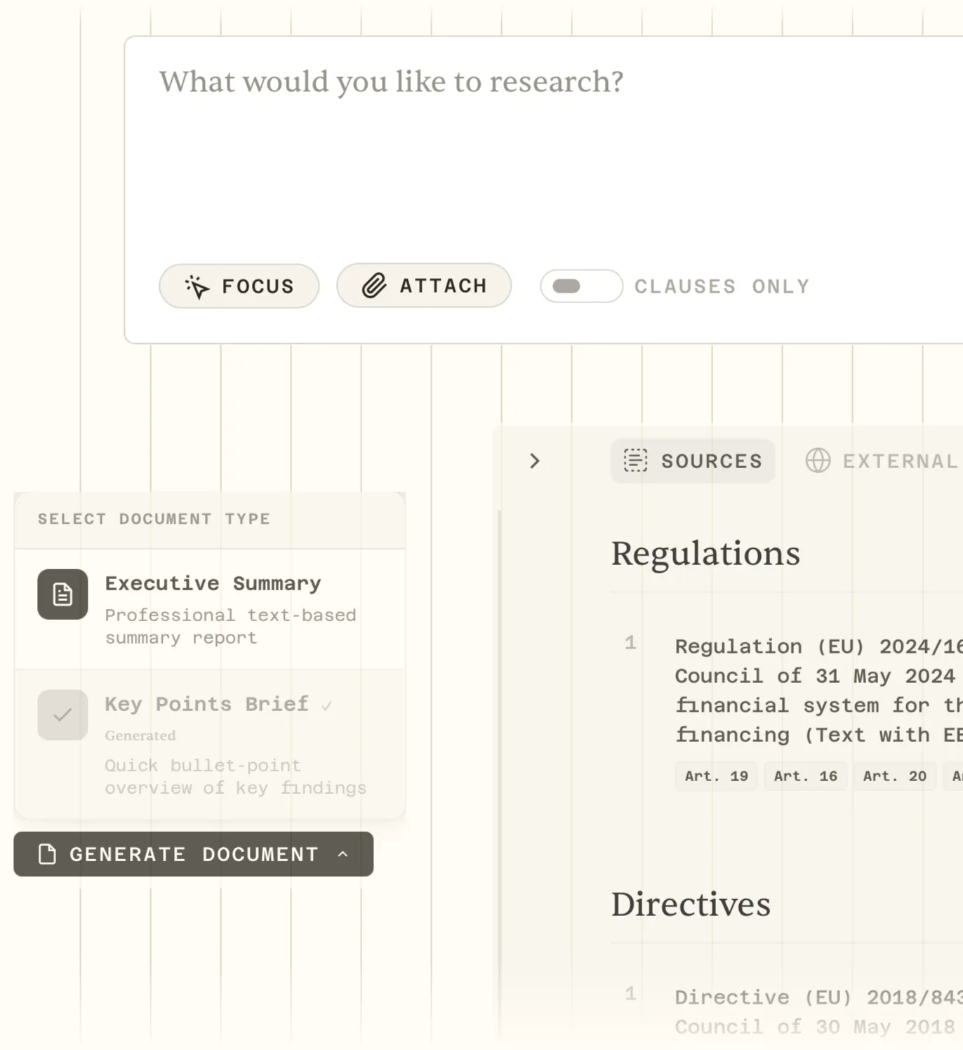 Eulex Workdesk — the legal AI workstation