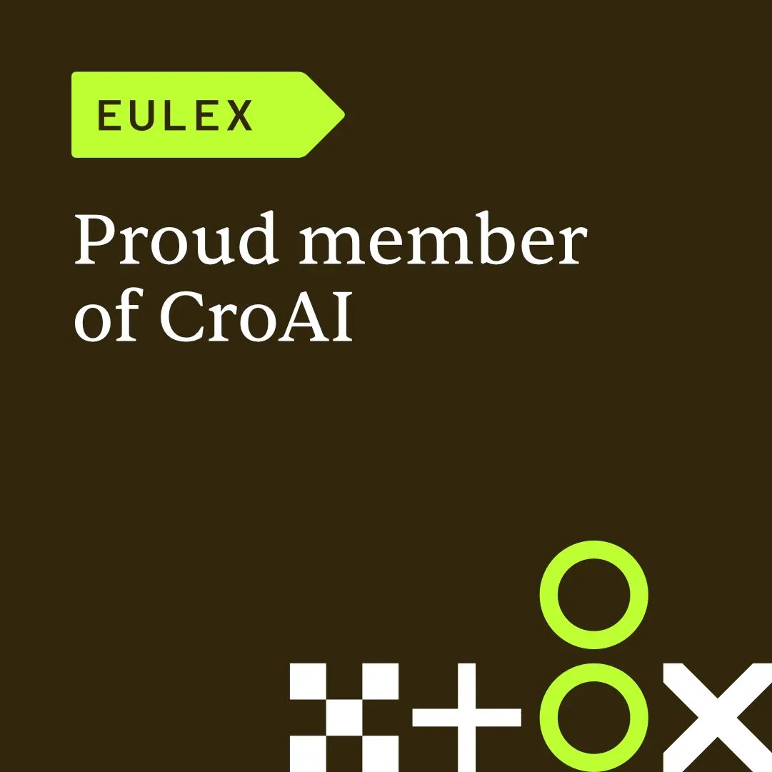 Eulex joins CroAI Croatian AI Association