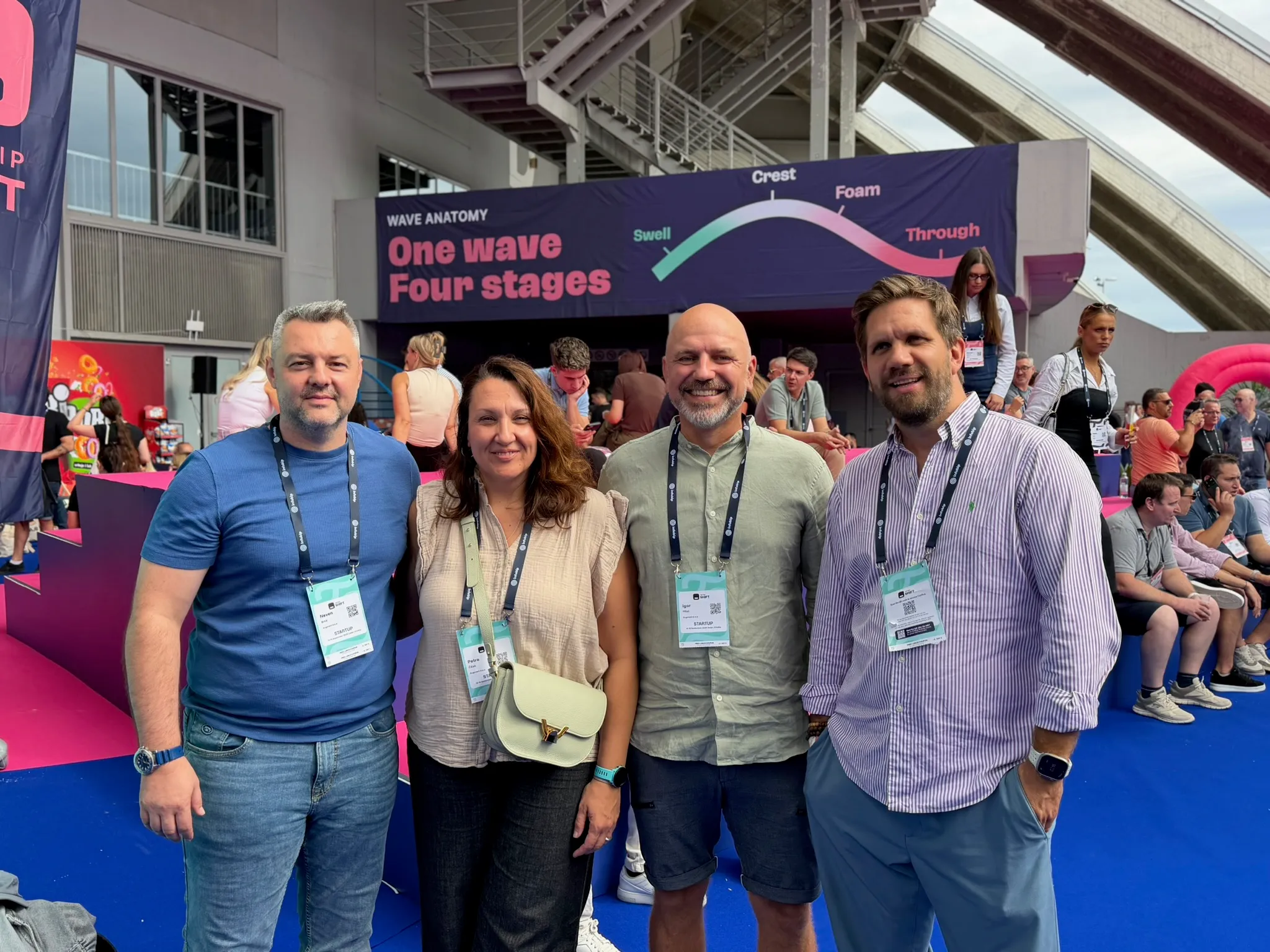 The Eulex team at Infobip Shift 2026 in Zadar
