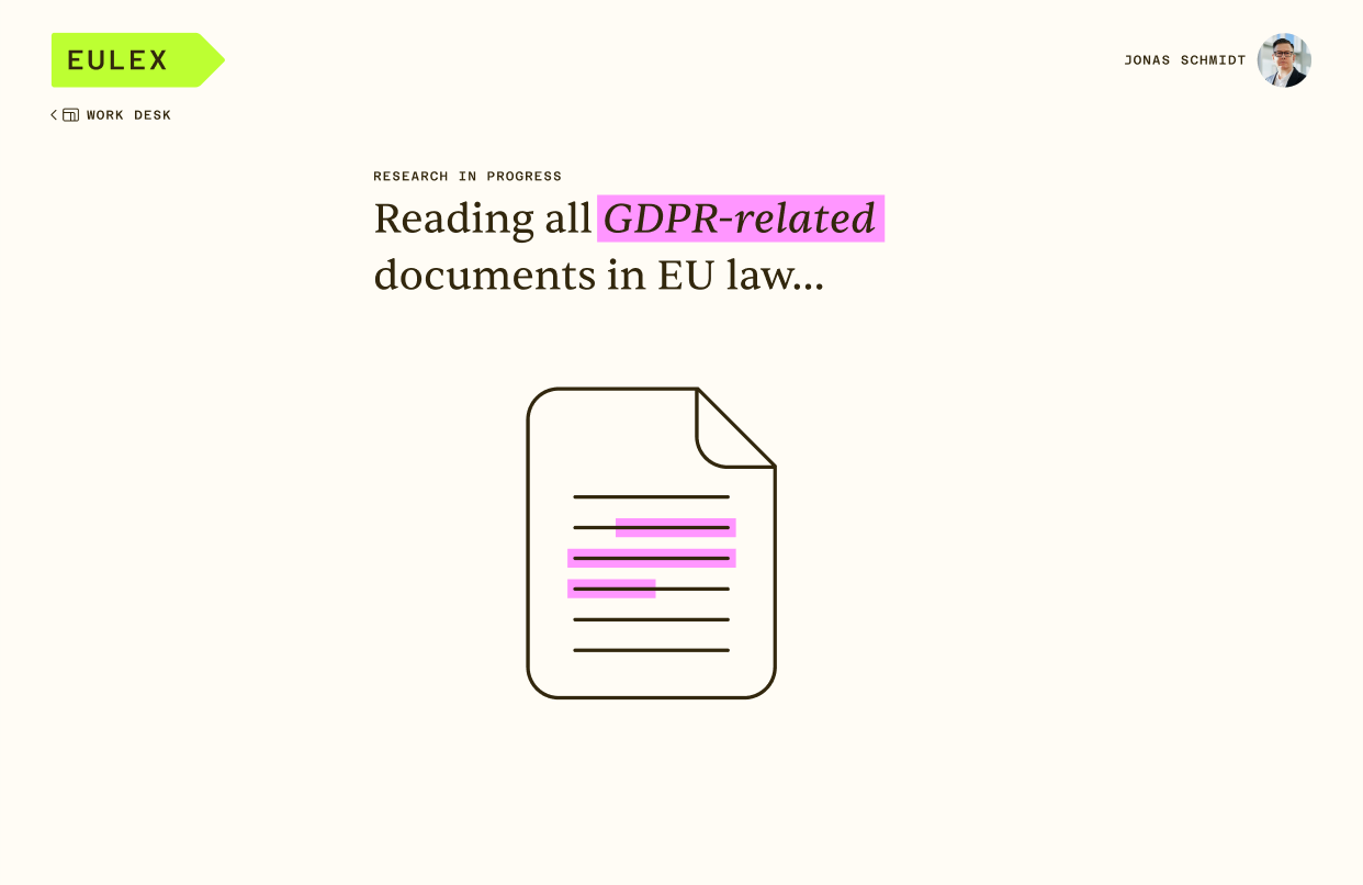 EULEX Research in Progress